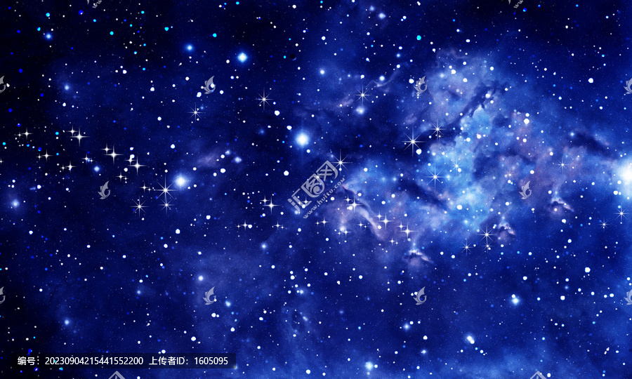 唯美星空背景