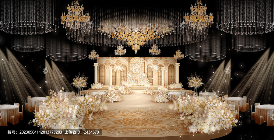 金色歐式婚禮