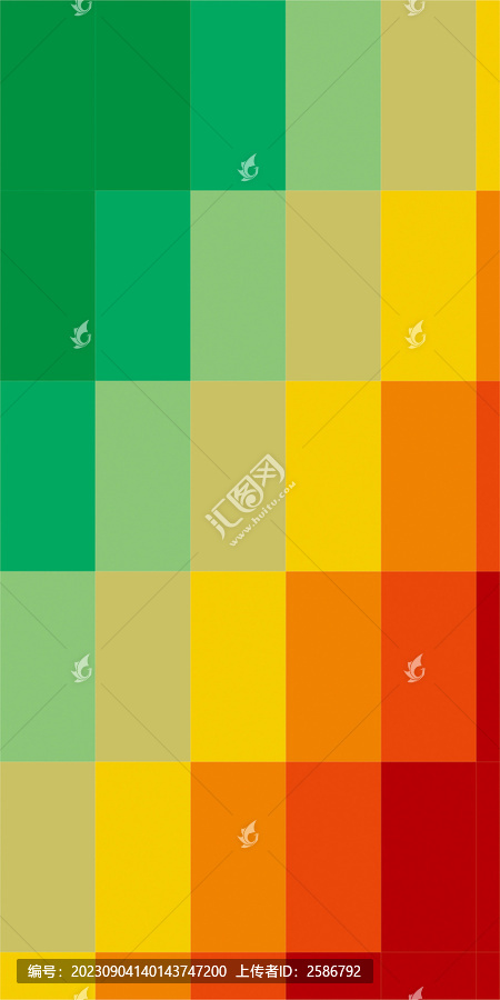 彩色幾何方塊背景墻