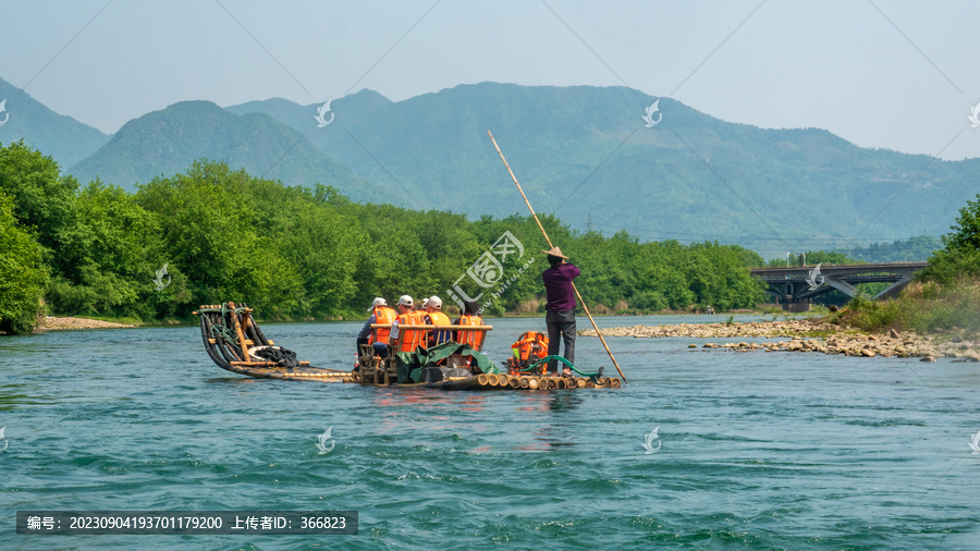 楠溪江漂流