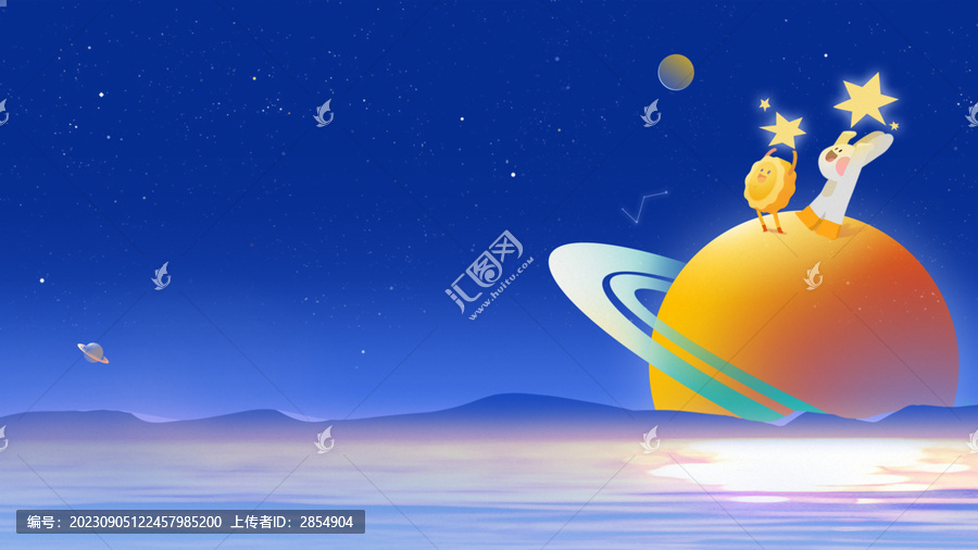 星球中秋節(jié)kv