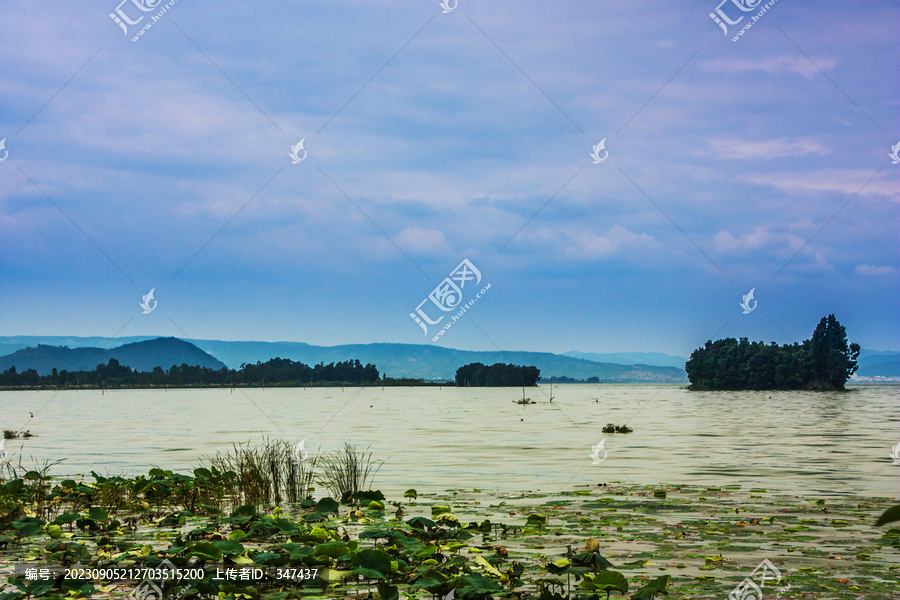 云南昆明滇池湿地