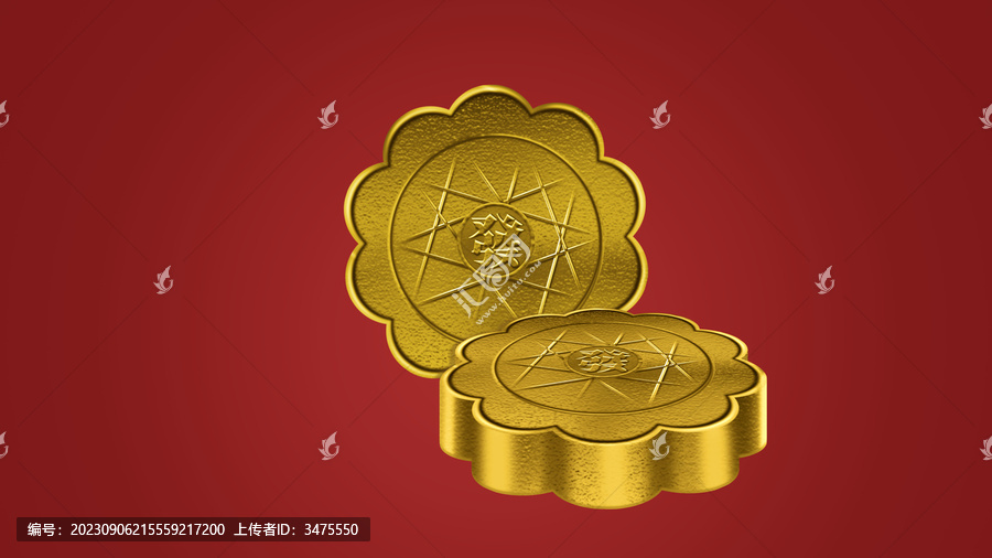 中秋月餅素材免摳圖