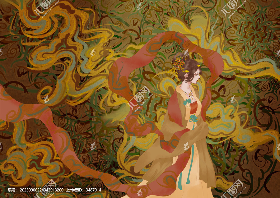 敦煌神女