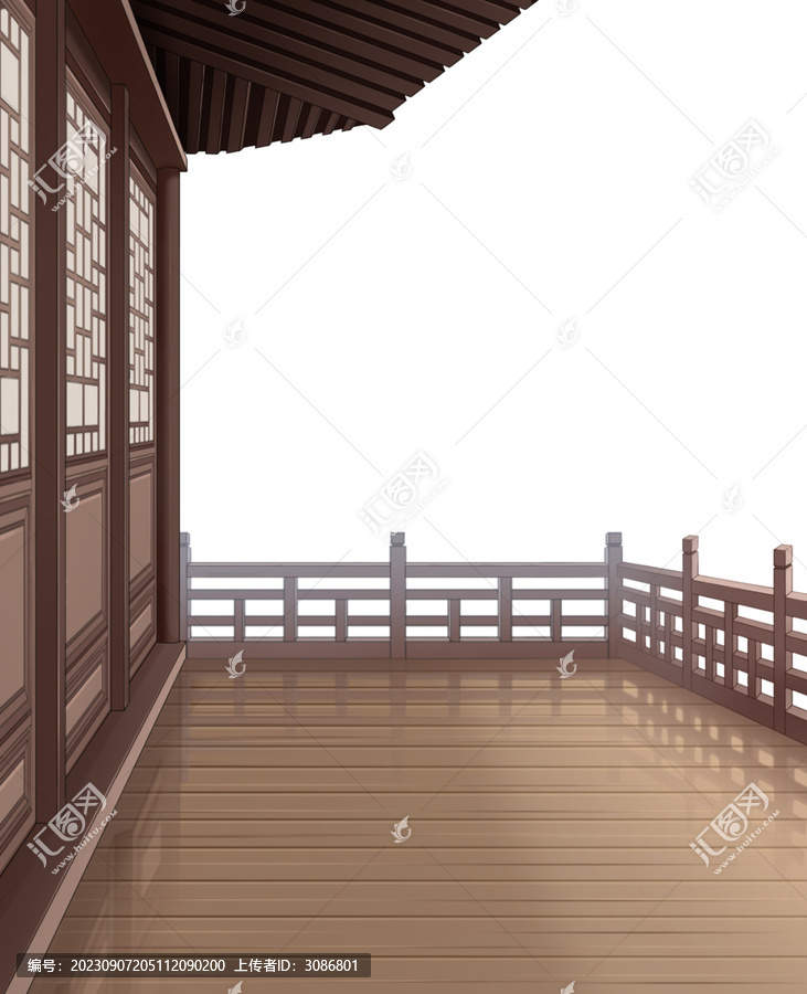 古風(fēng)樓閣建筑