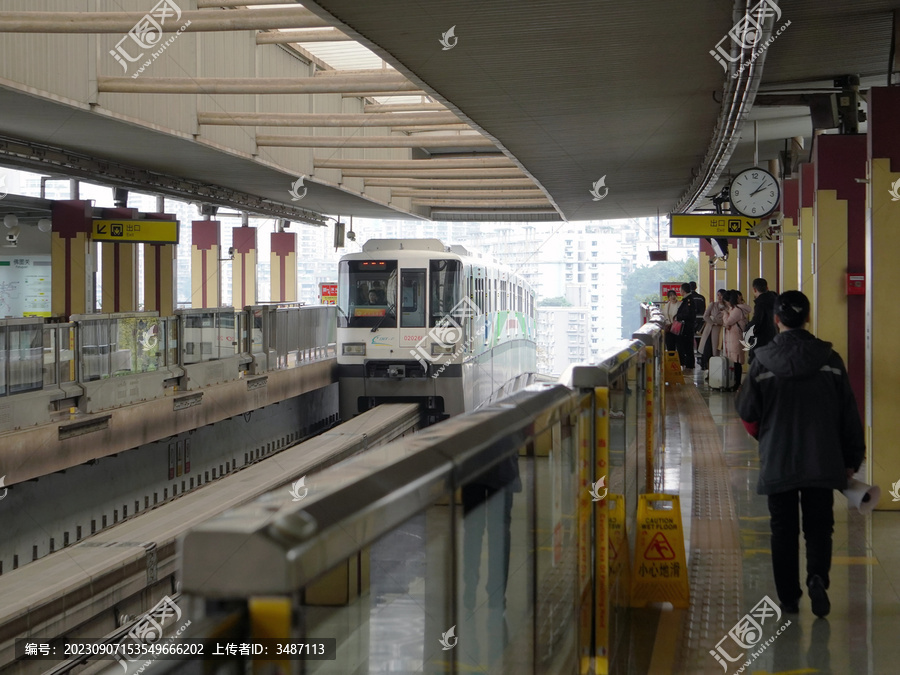 重庆轨道交通2号线浮图关站