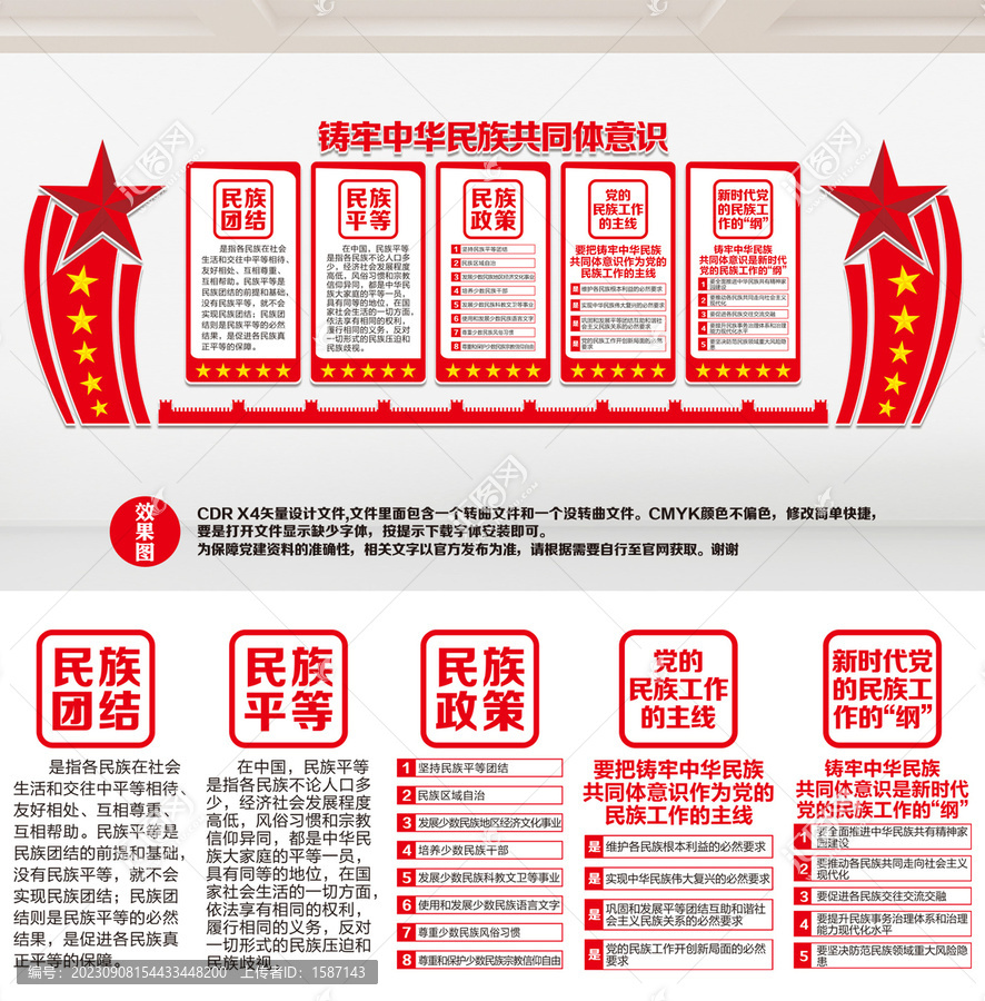 民族團結文化墻