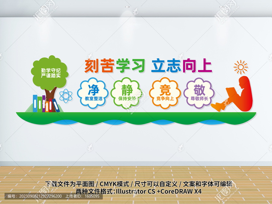 班級教室文化墻