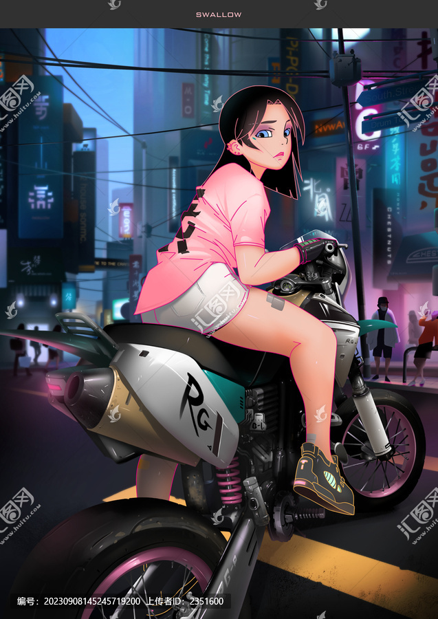 摩托女孩