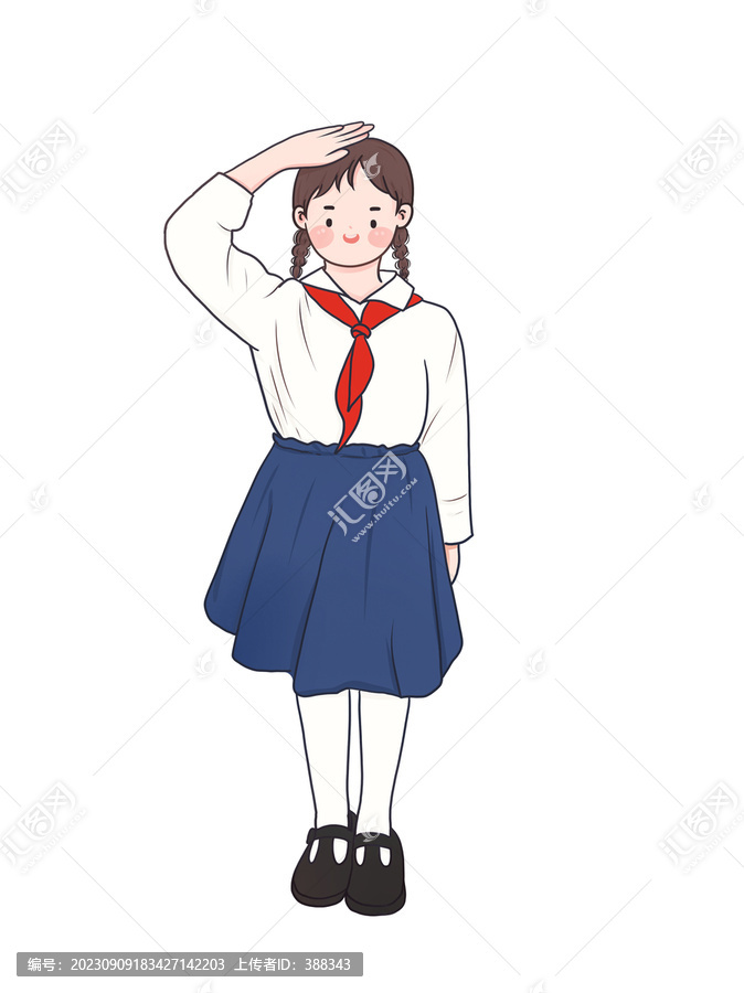 敬禮少先隊