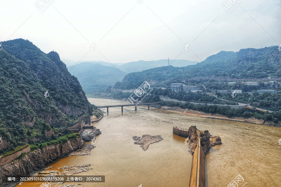 三门峡黄河大坝俯瞰7