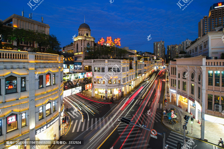 厦门中山路中华城夜景