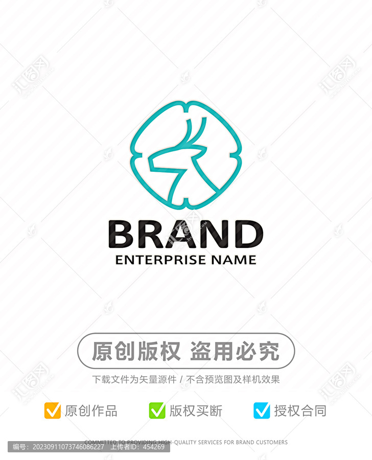 鹿logo