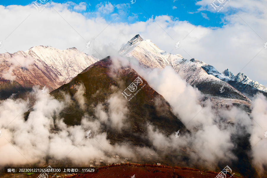 川西雪山