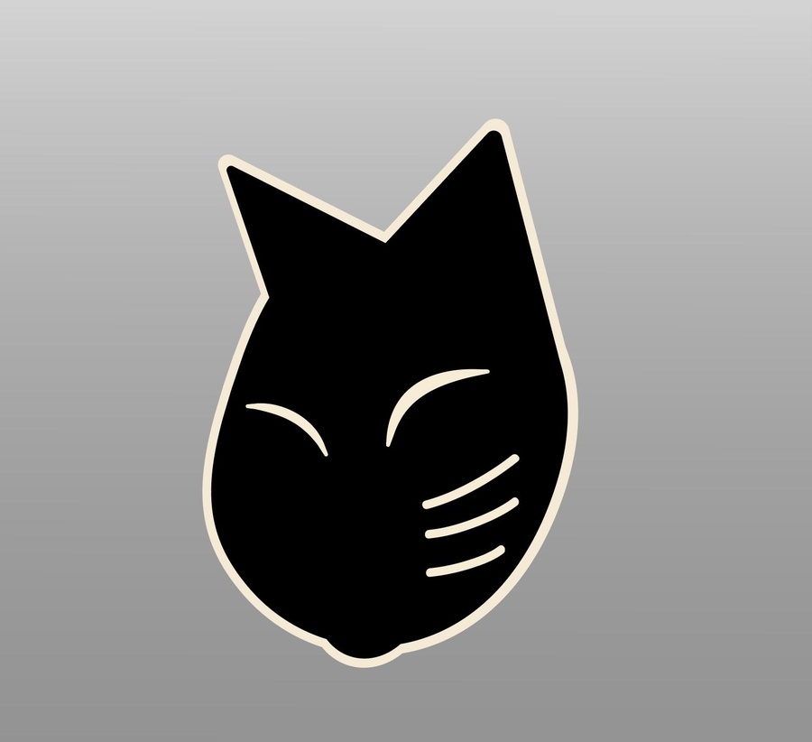 黑色貓咪Logo