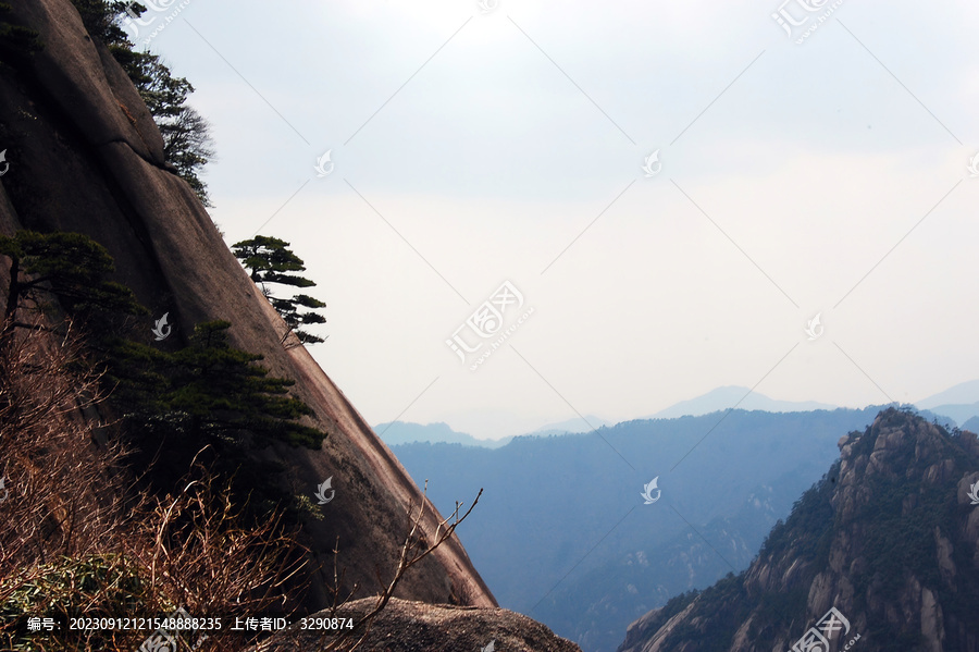 安徽黄山旅游风景图