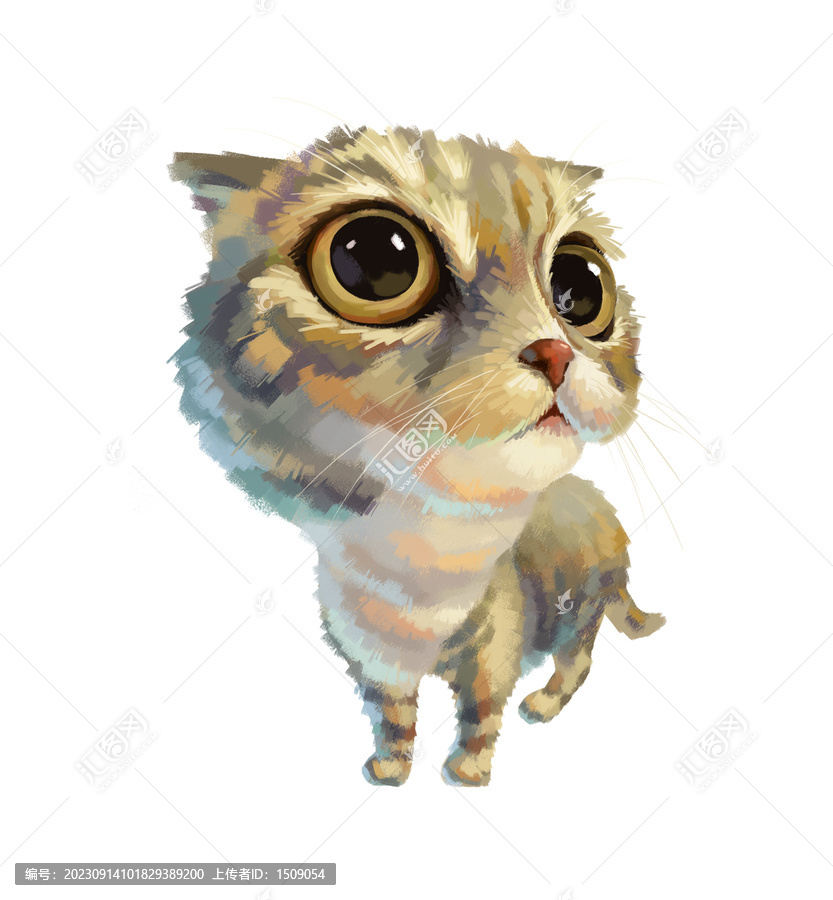 貓咪插畫圖案