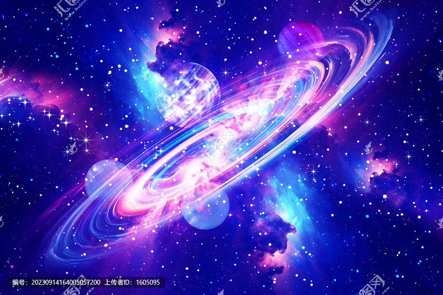 宇宙星空軟膜