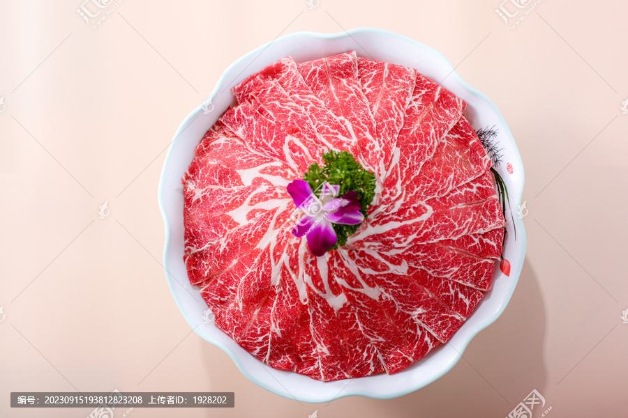 雪花牛肉