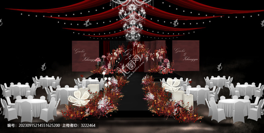 紅色布?；槎Y