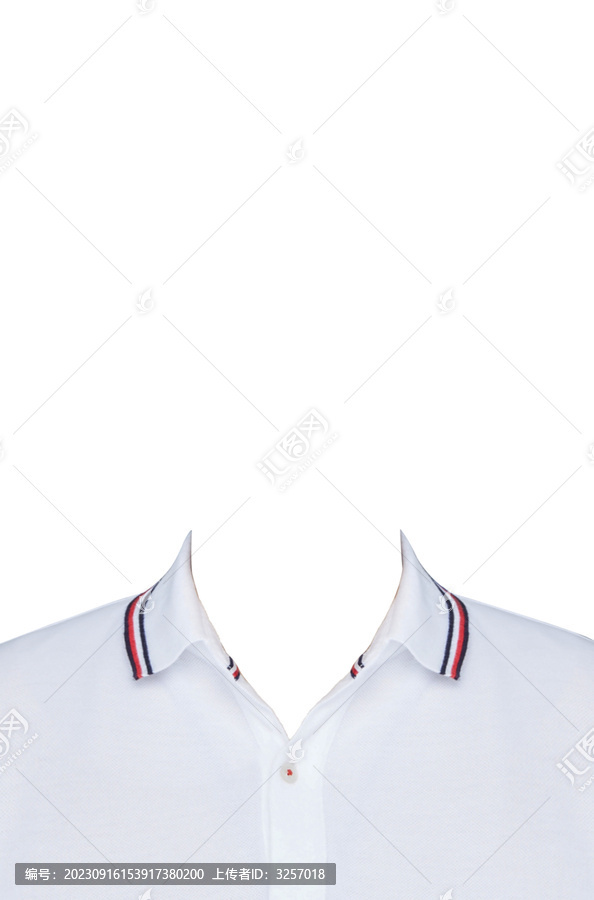 男士白襯衫