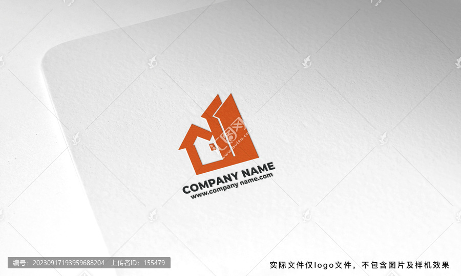 大气精美小房子logo设计