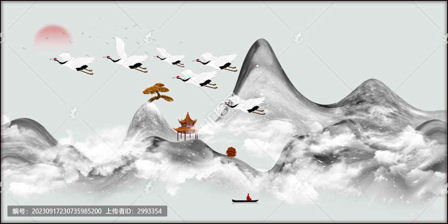 禪意山水畫(huà)