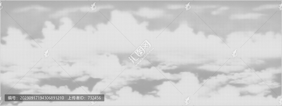 抽象矢量天空風(fēng)景云海圓點漸變