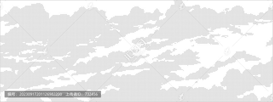 抽象矢量天空風(fēng)景云海圓點(diǎn)漸變
