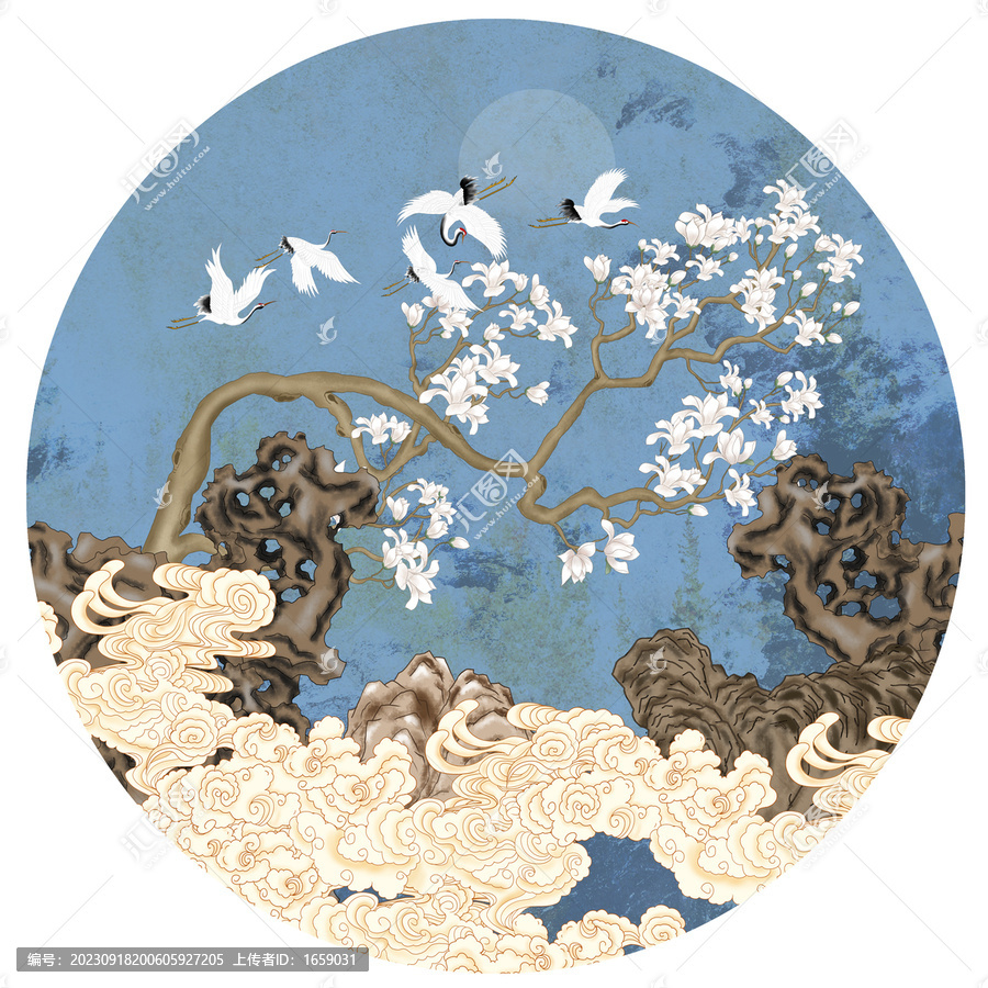古風(fēng)山水花鳥圖