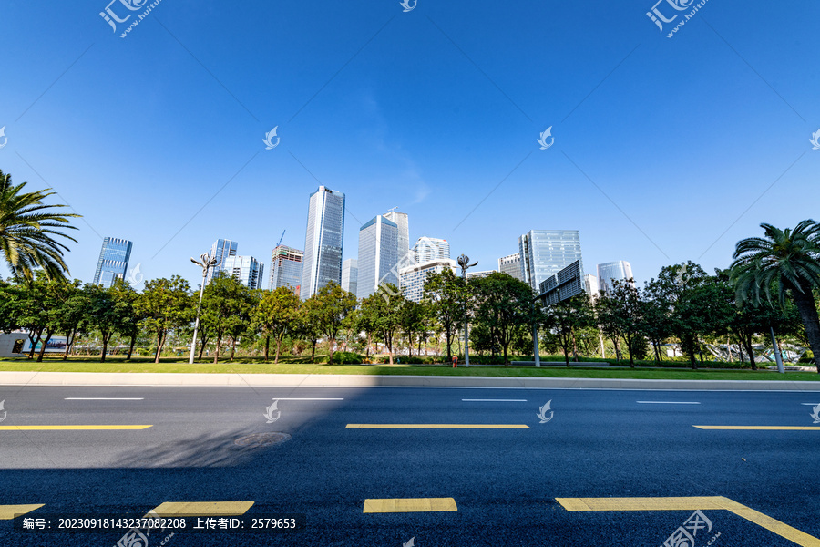 深圳前海建筑城市道路