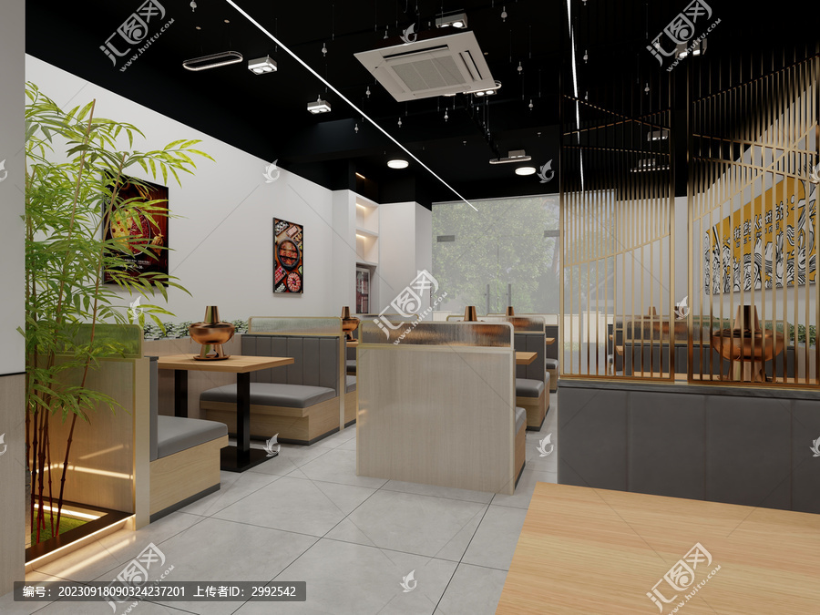 火鍋店面裝修效果