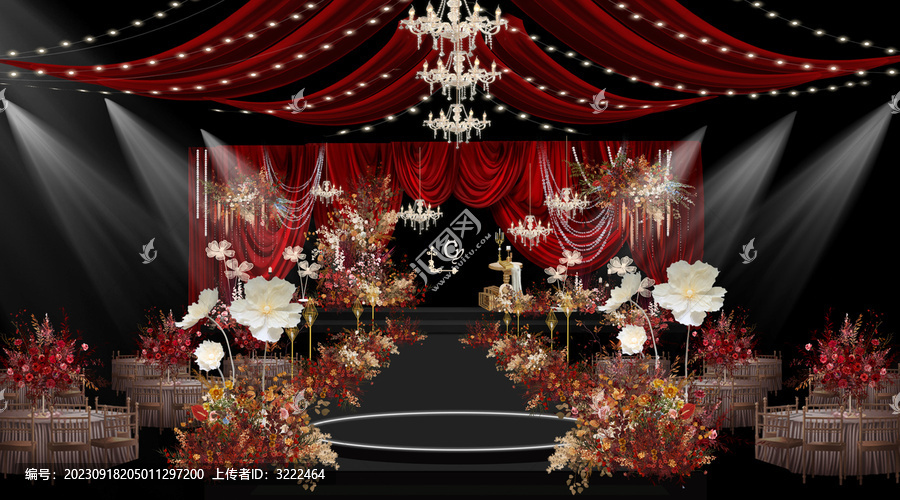 紅色布?；槎Y