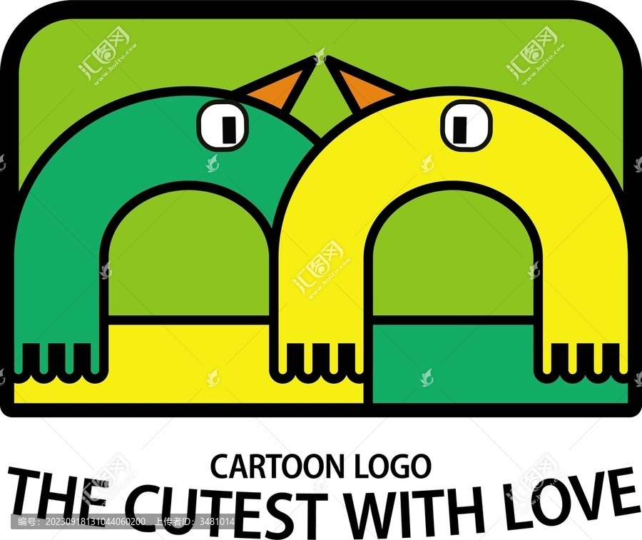 卡通鳥logo