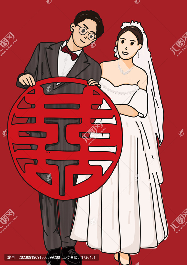 婚紗照手繪