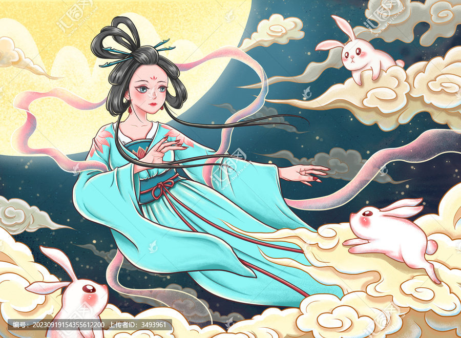 嫦娥奔月