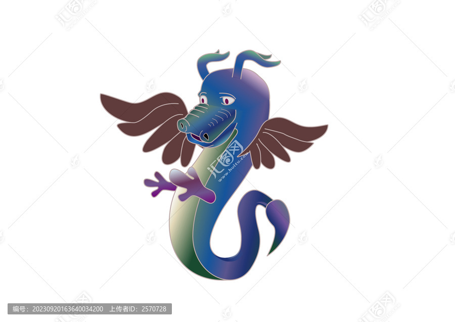 Q版龍卡通