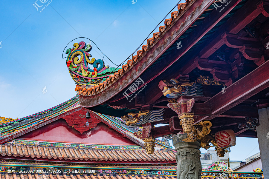 潮州開元寺屋檐