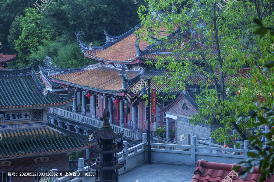 雪峰寺大殿建筑