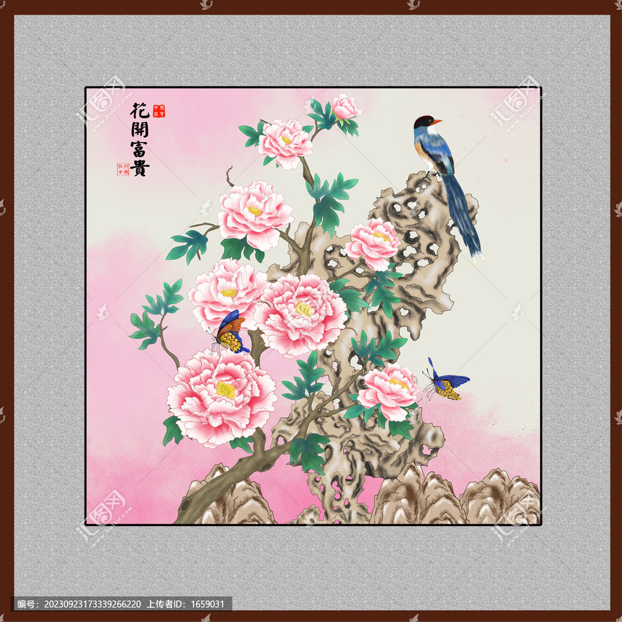 工筆花鳥
