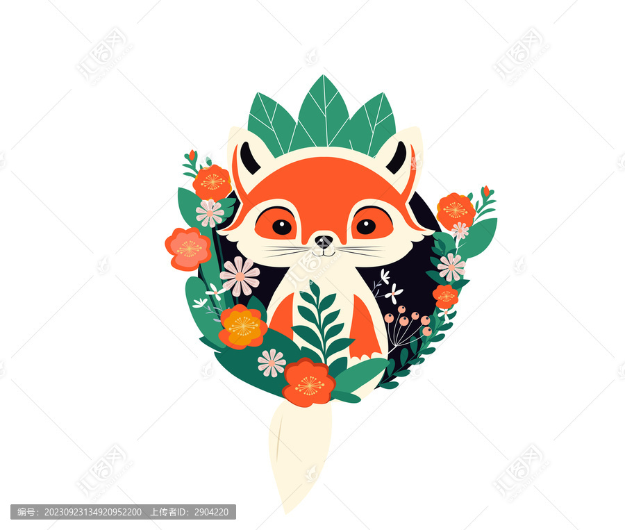狐貍插畫