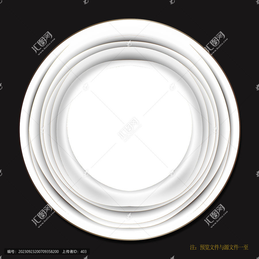 抽像意境餐具花紙藝術(shù)設(shè)計