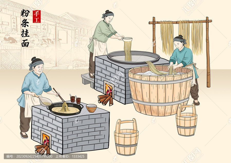 粉條手繪