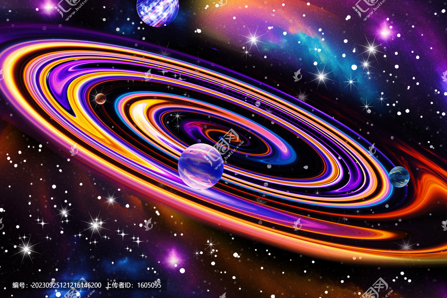 高清宇宙星空漩渦