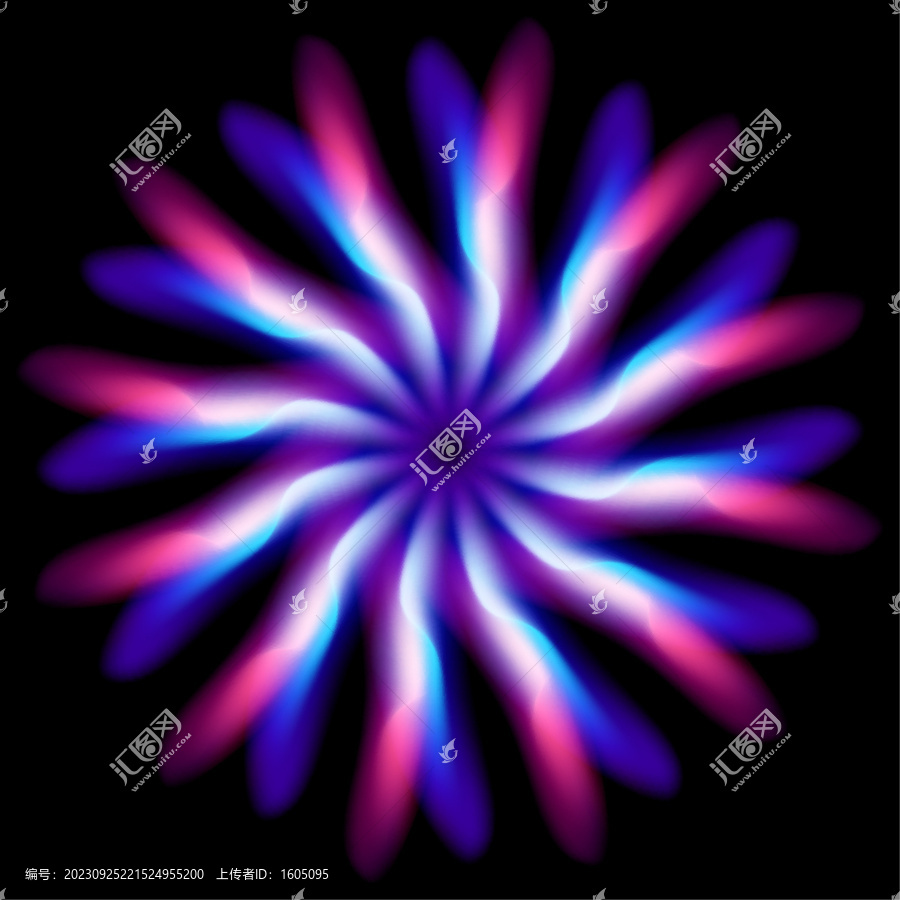 矢量夢(mèng)幻花紋