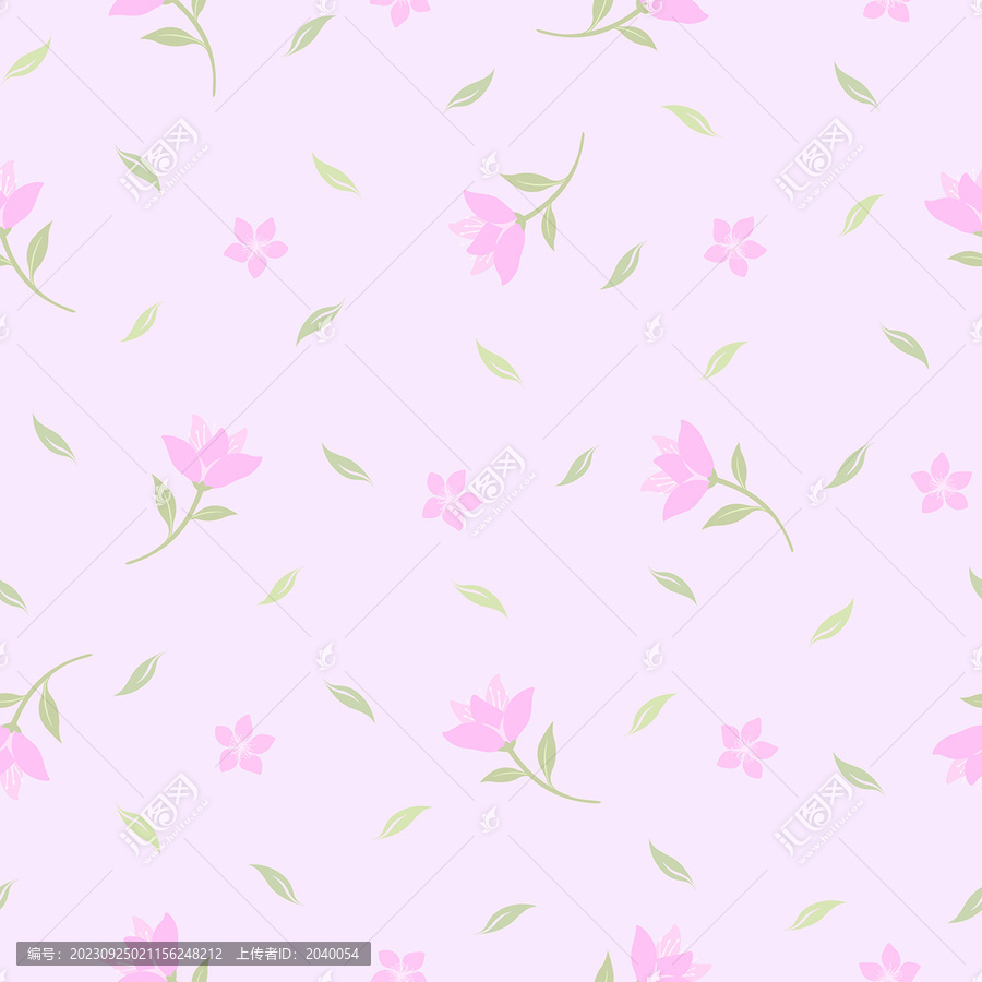 花朵圖案印花