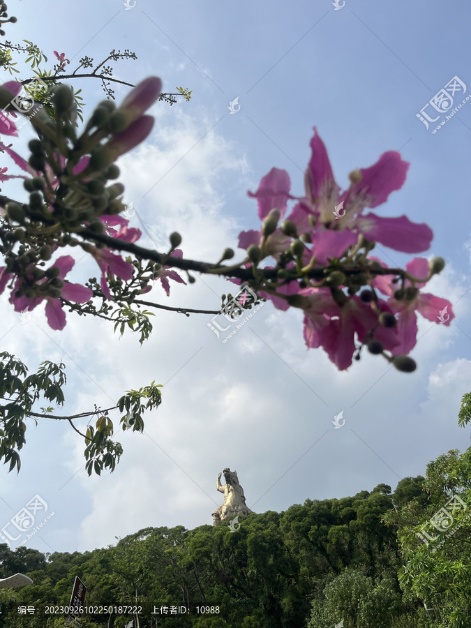 泉州大坪山郑成功雕像