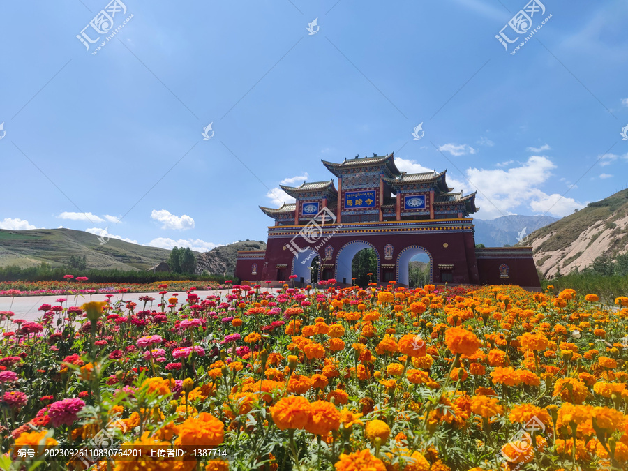 张掖马蹄寺景区