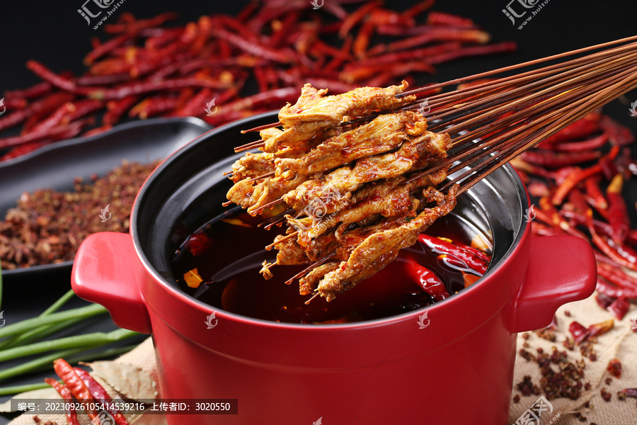 肉片串串