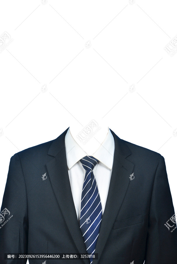 男士證件照西裝